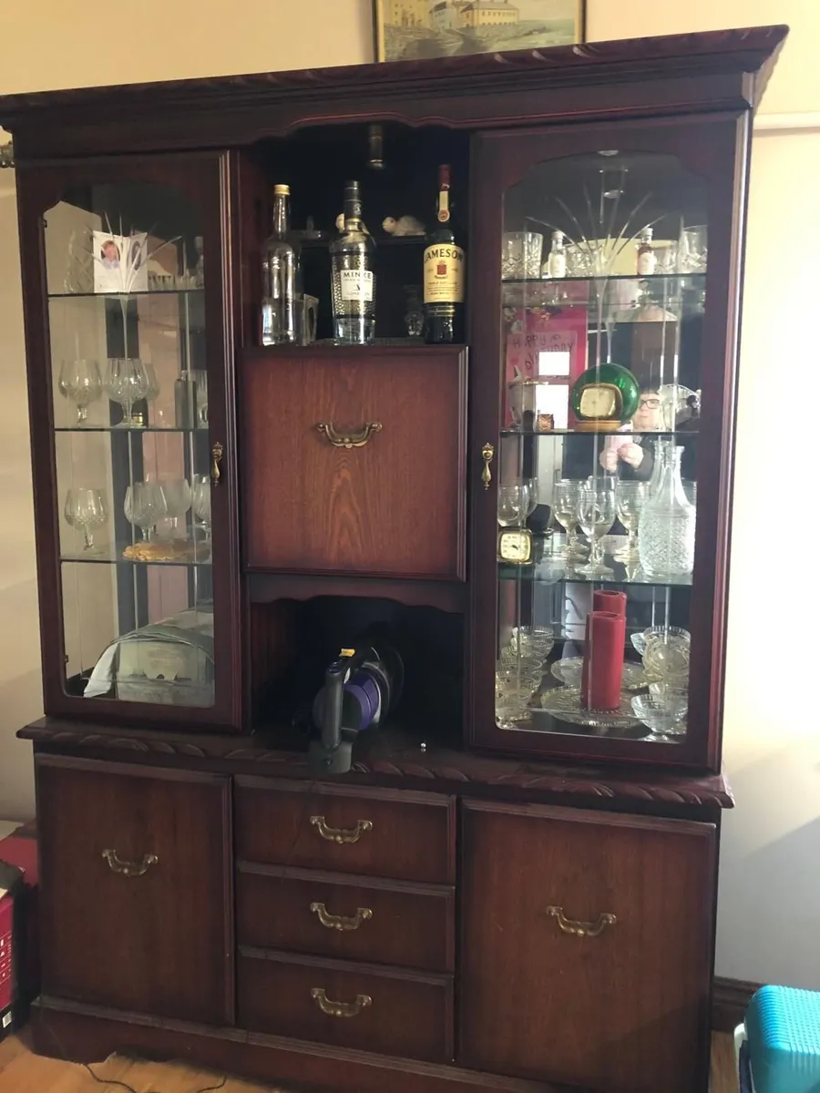 Antique storage cabinet