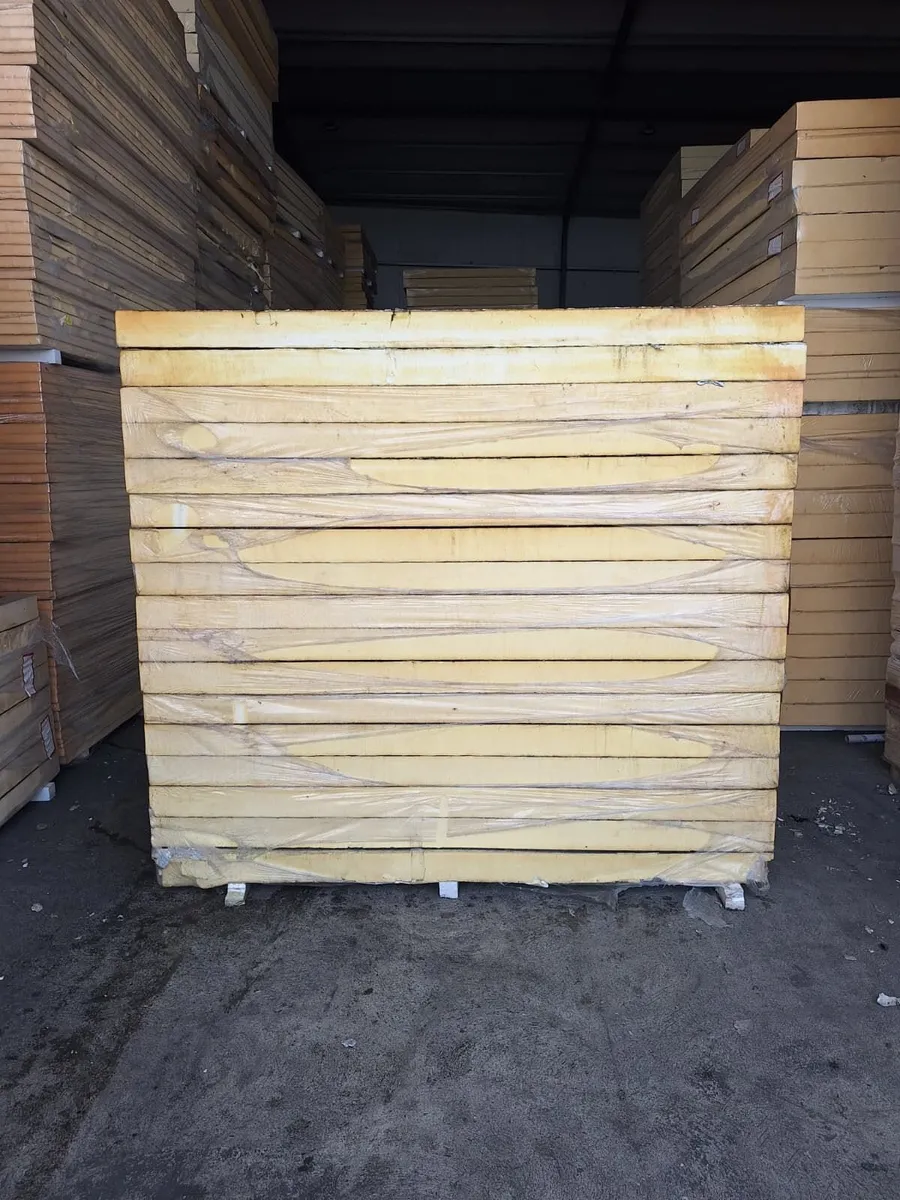 PIR Rigid 120mm (2400mm x 1200mm) Foil both Sides - Image 1
