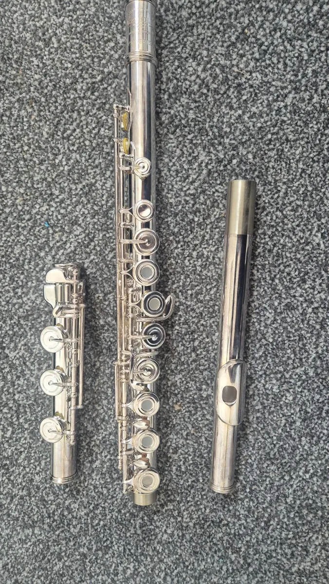 mcneela Urbano Beginner Silver Flute Set - Image 3