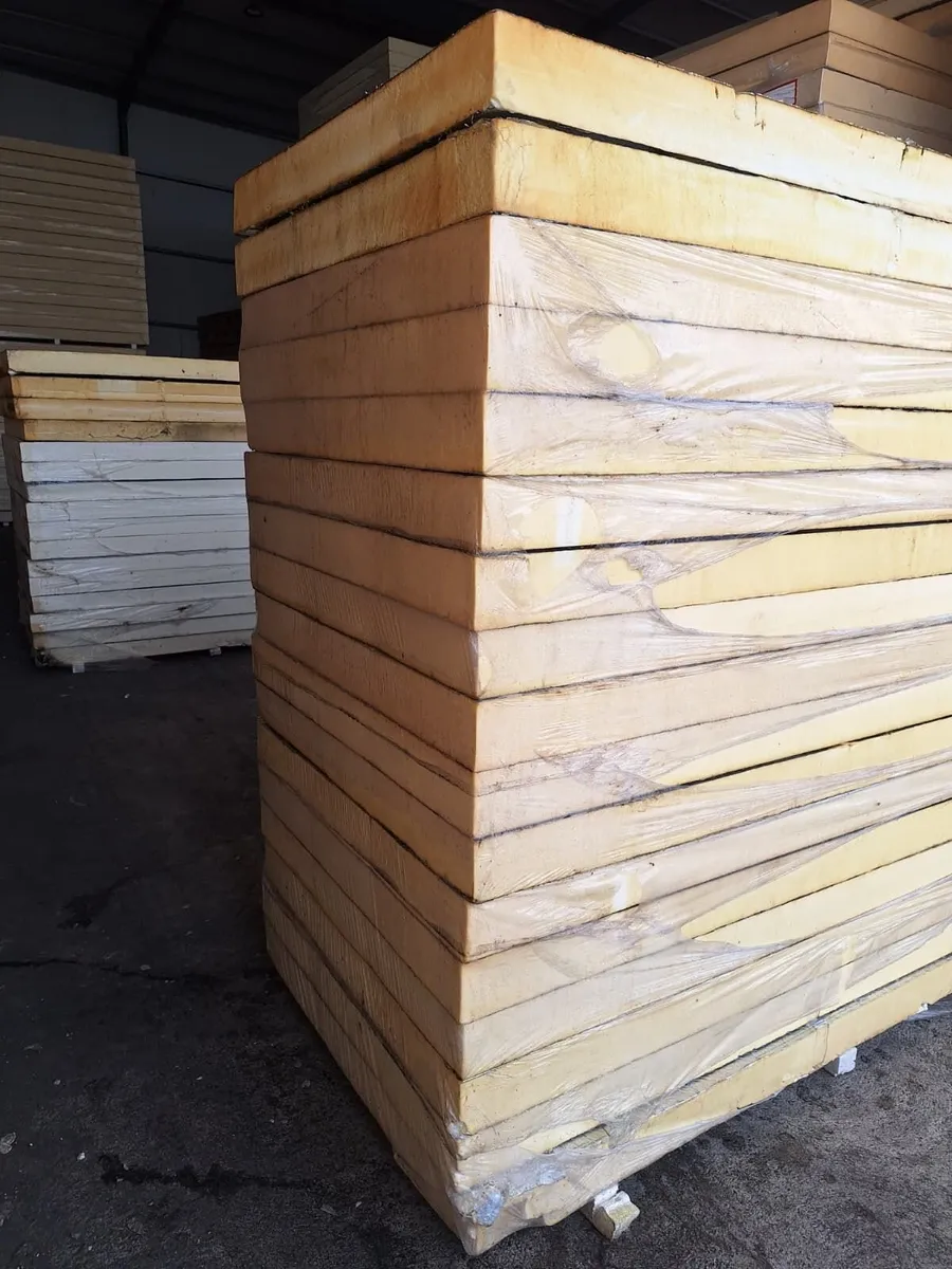 PIR Rigid 120mm (2400mm x 1200mm) Foil both Sides - Image 3