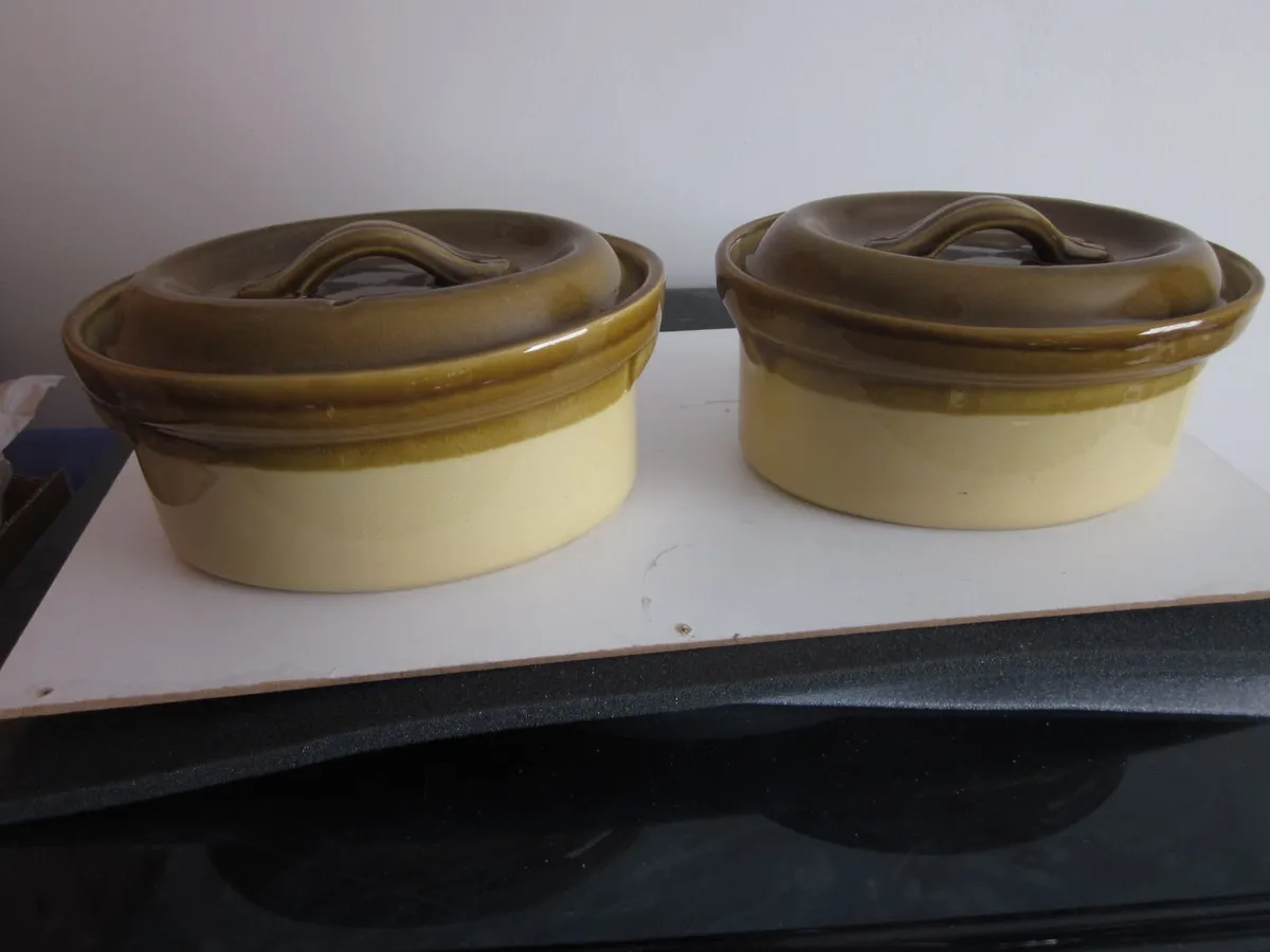 TG Green "Granville" Two Oval Casserole Dishes - Image 1