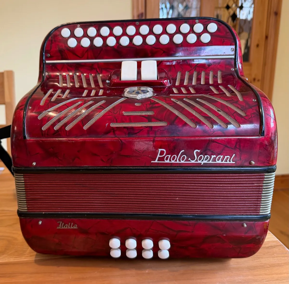Paolo Soprani Button Accordion B/C - Image 1