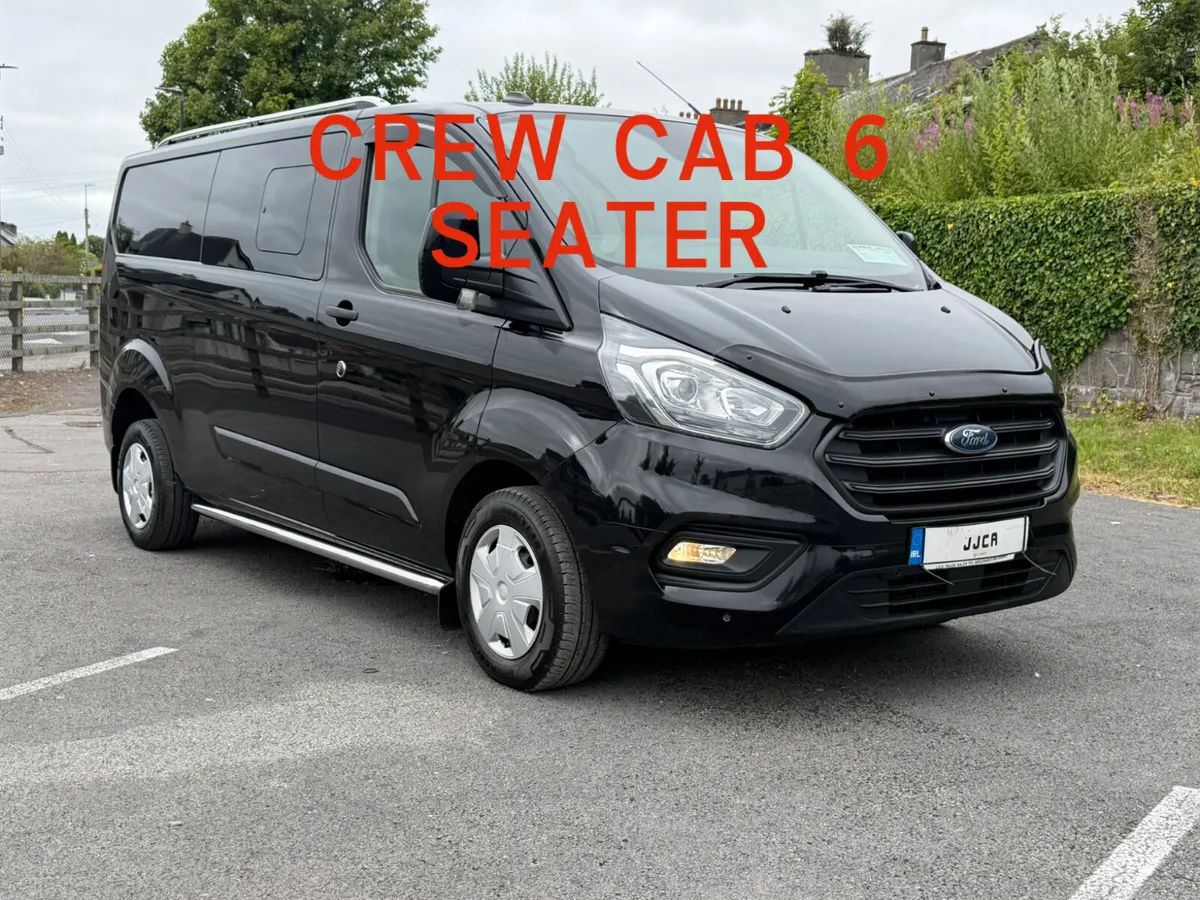 STUNNING 2020 CREW CAB LWB FORD TRANSIT CUSTOM - Image 1