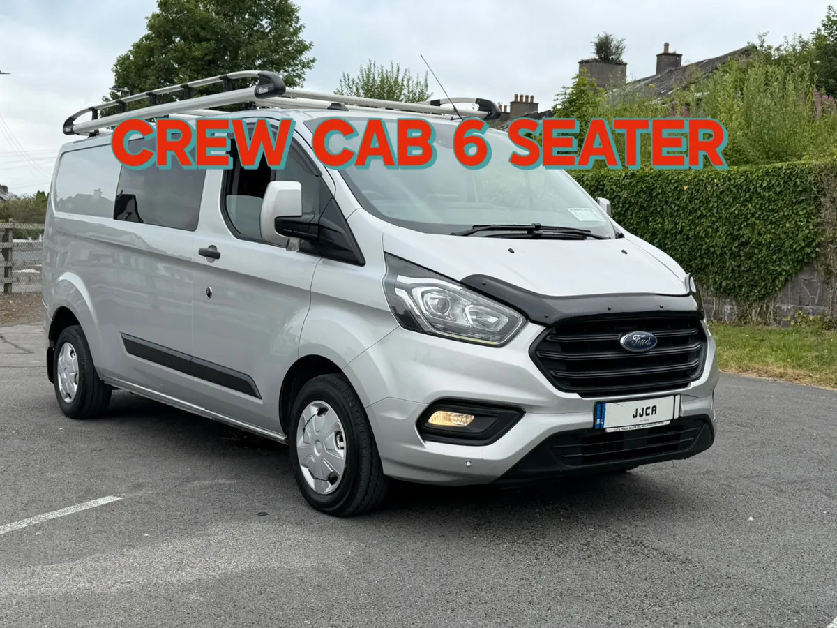 STUNNING 2021 CREW CAB FORD TRANSIT CUSTOM - Image 1