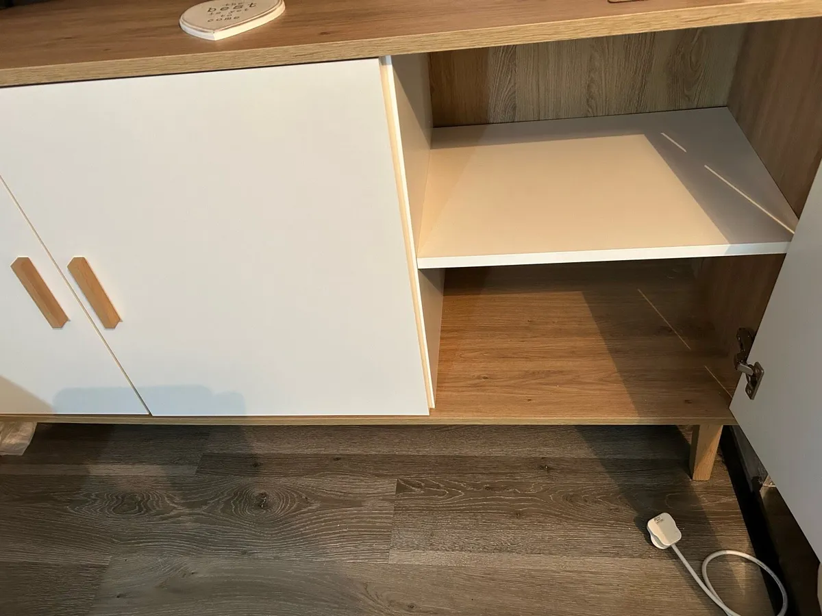 Sofa, table and chairs, 2 sideboards - Image 4