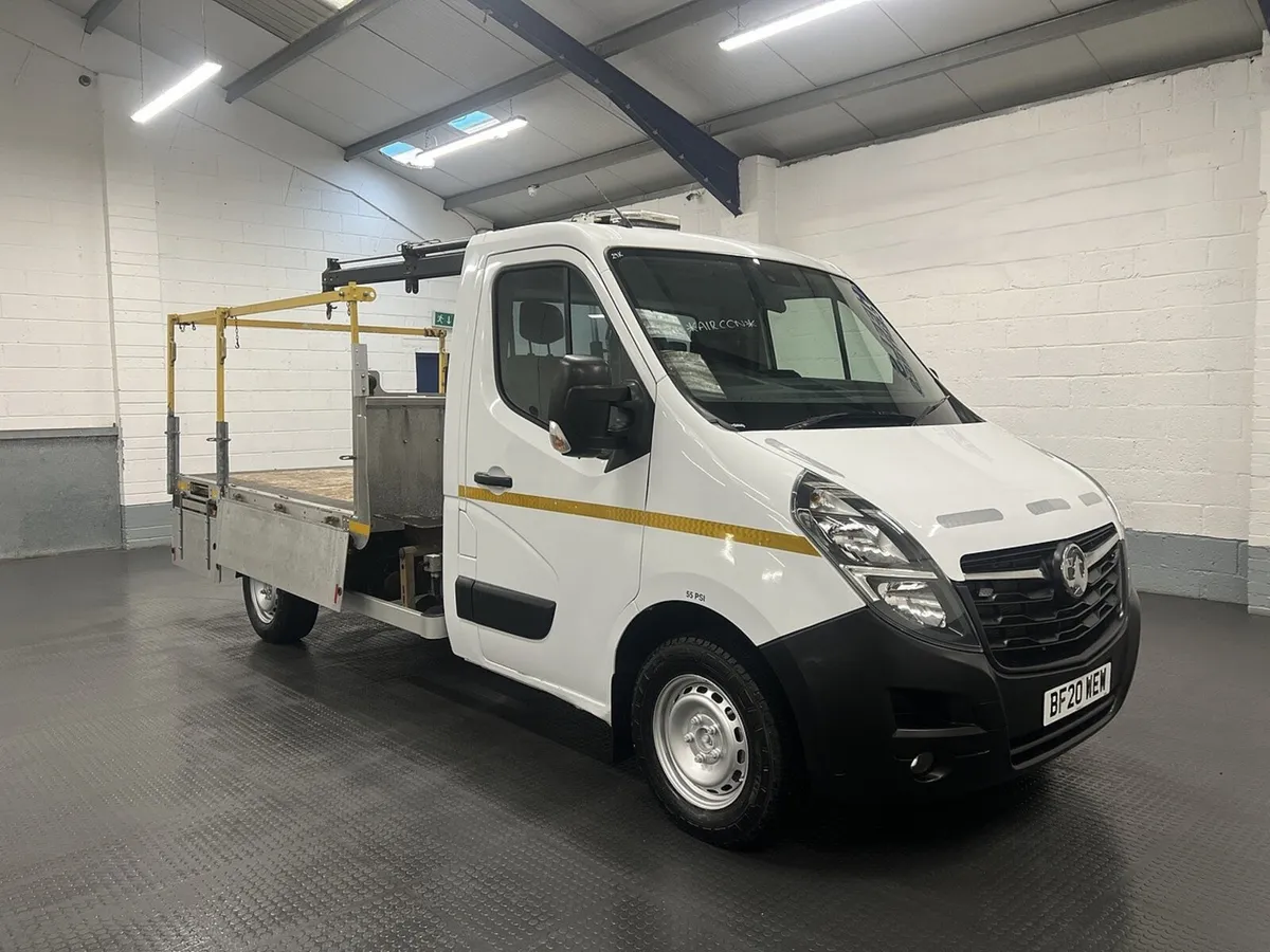 VB - 2020 Vauxhall Movano Dropside Van - Image 3