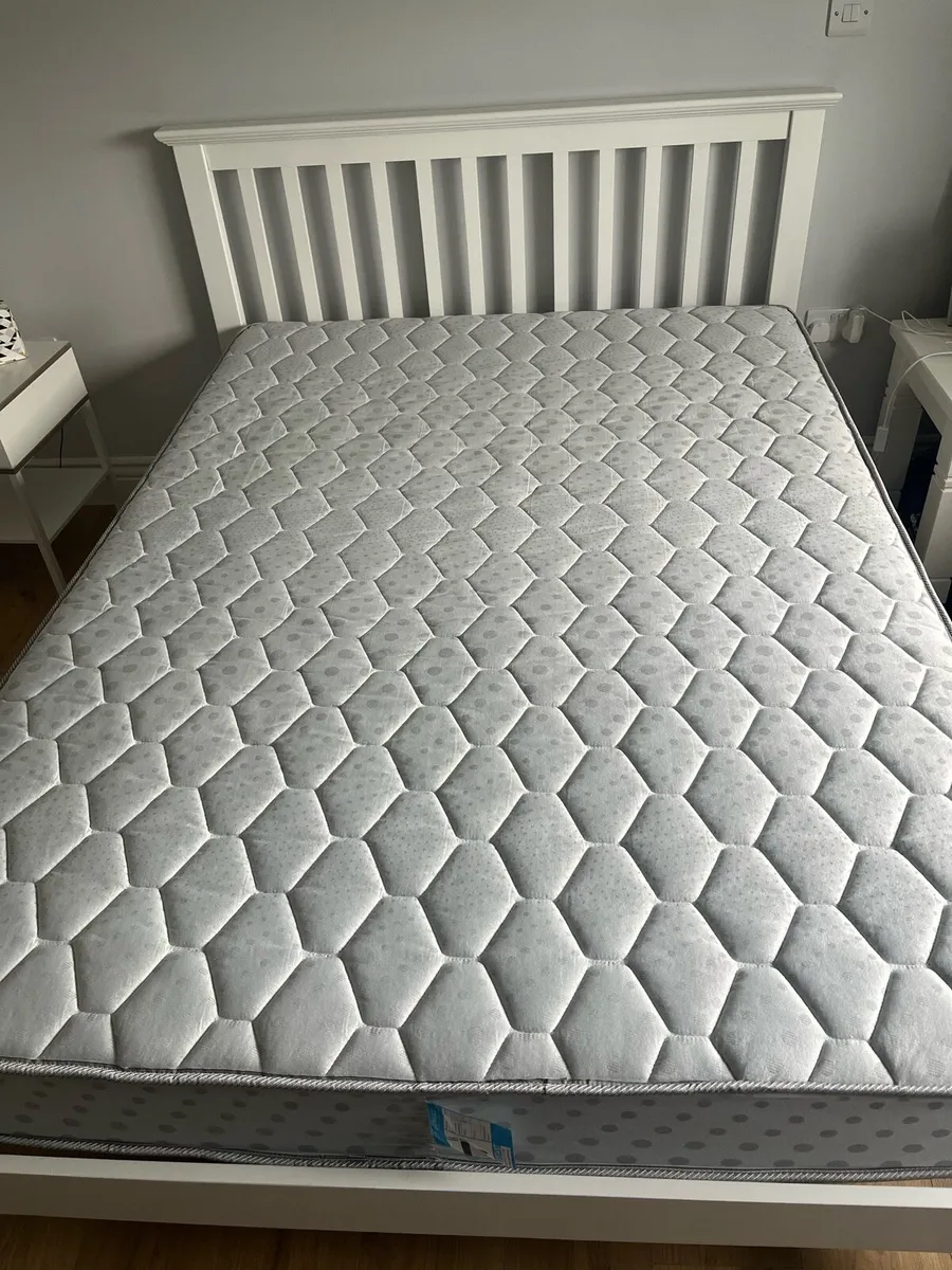 Double bed & Mattress - Image 1