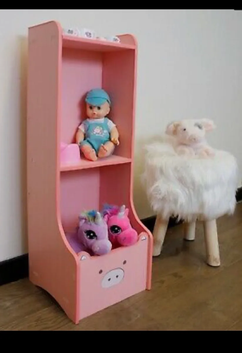 Kids Storage Unit Toy Box Book Shelf NEW - Image 1