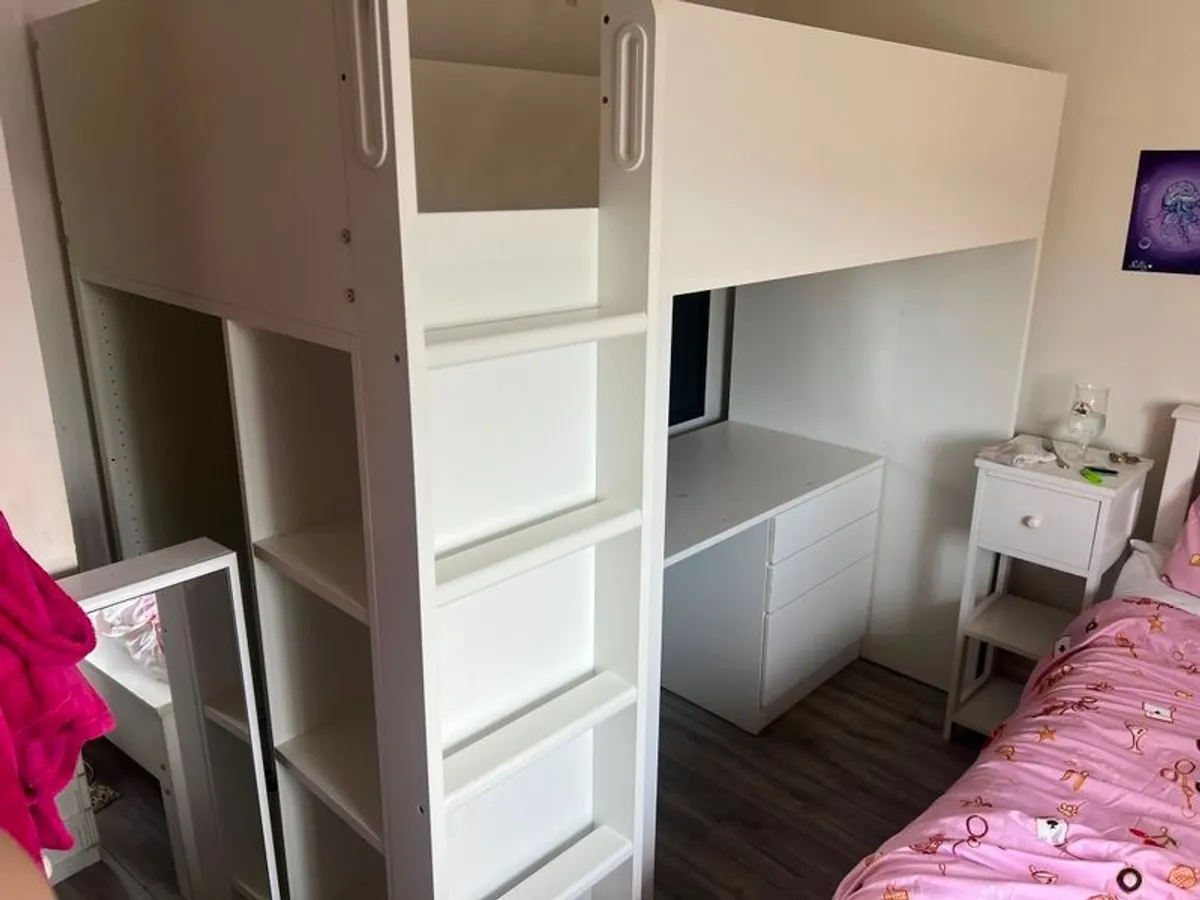 quick sale or free high sleeper large bunk bed - Image 1