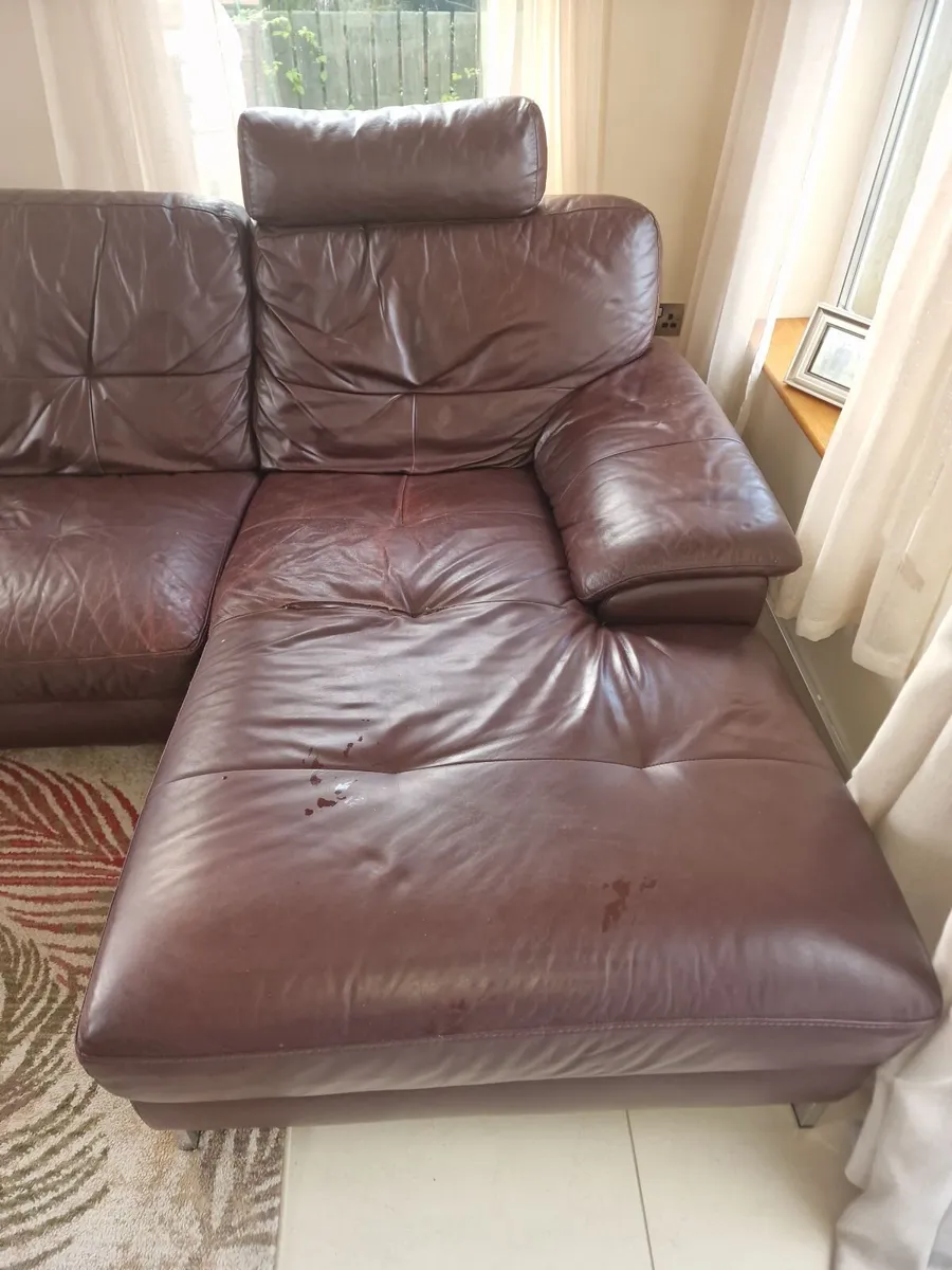 Corner sofa and 1 seater - Image 3