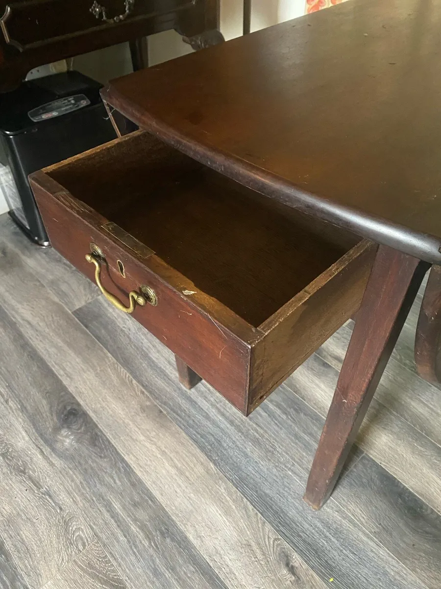 Georgian mahogany Pembroke table - Image 3