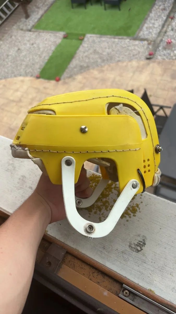 Old free former Hurling Helmet - Image 2