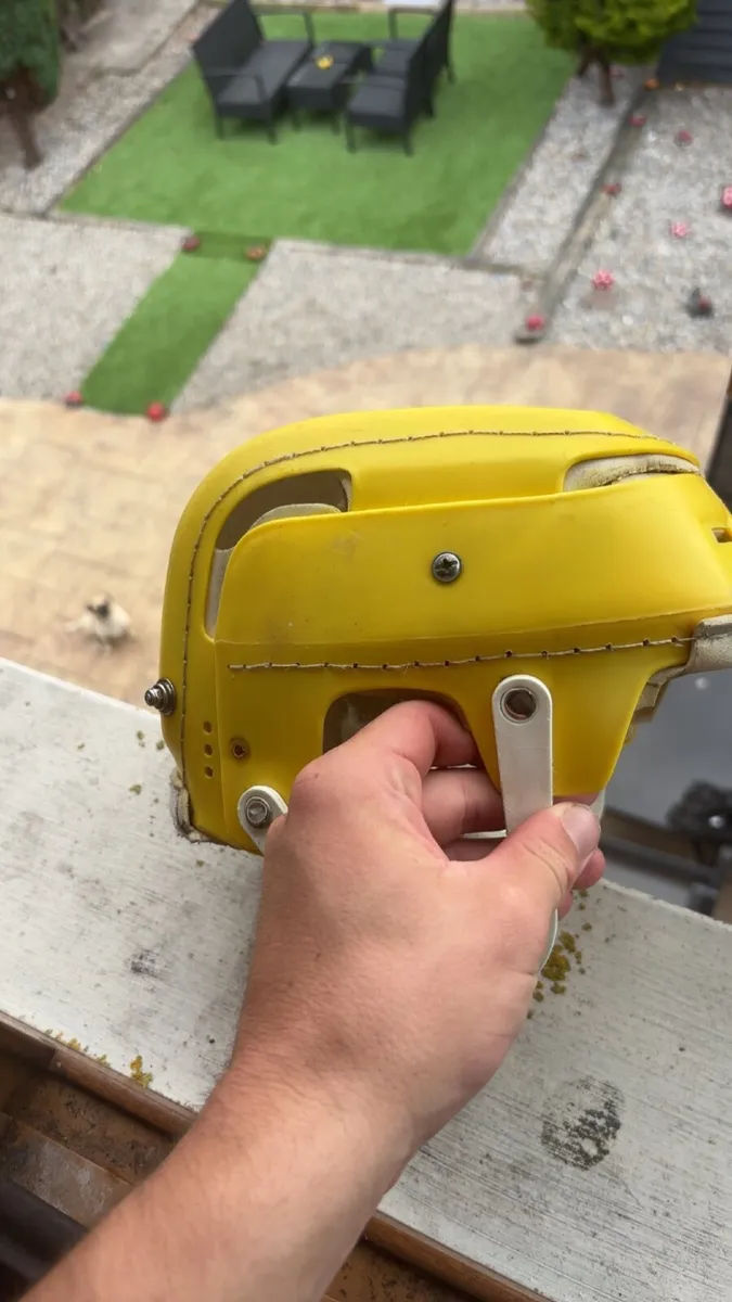 Old free former Hurling Helmet - Image 3
