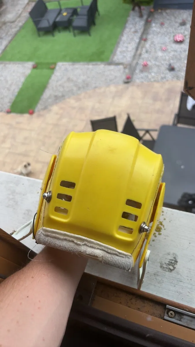 Old free former Hurling Helmet - Image 4