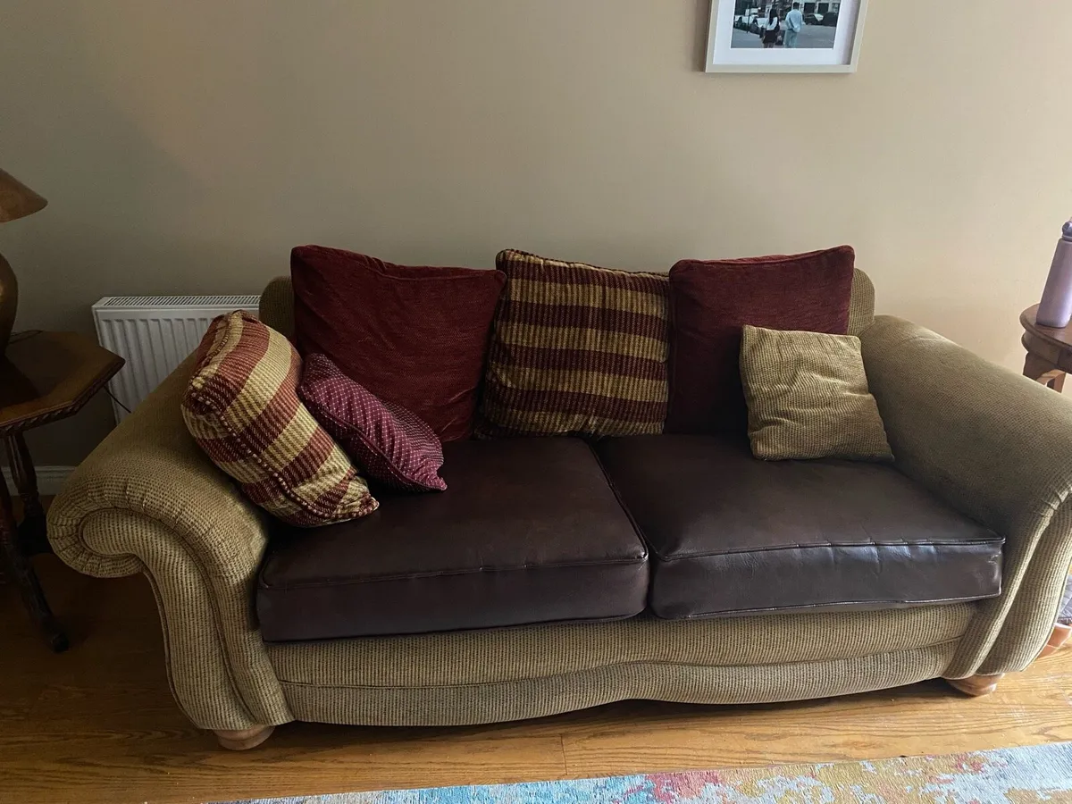 Free. Must collect. Couch and armchair. - Image 1