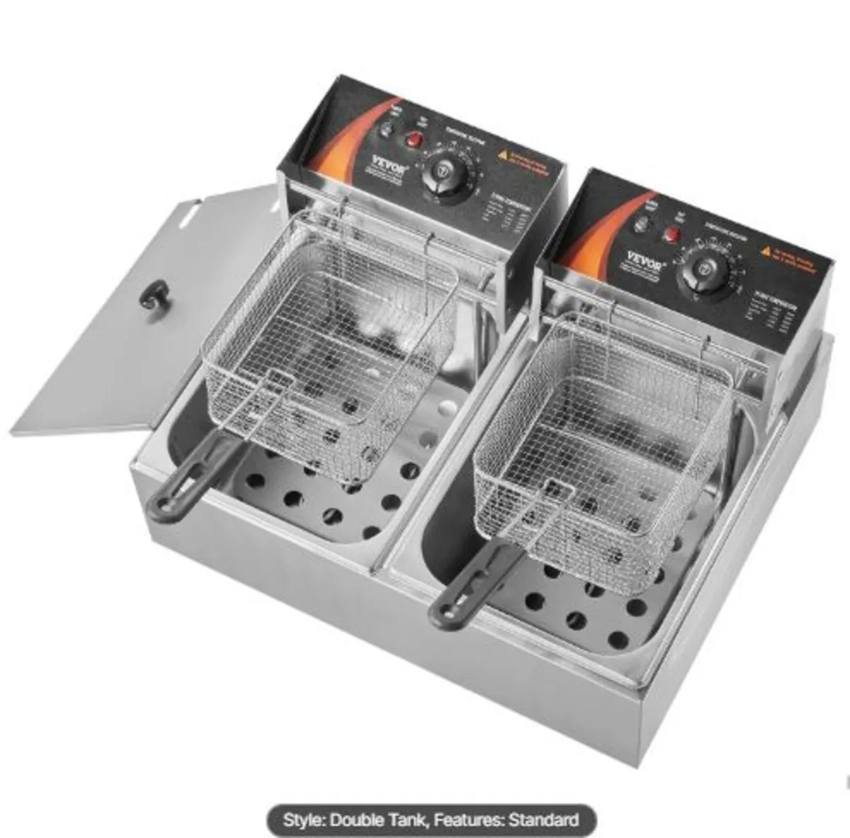 ommercial Electric Deep Fryer, 24L Large Capacity - Image 3