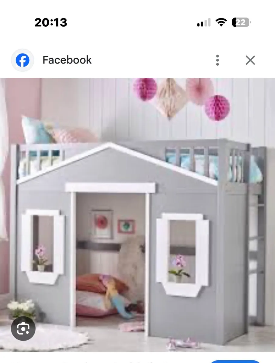 Mid sleeper bed