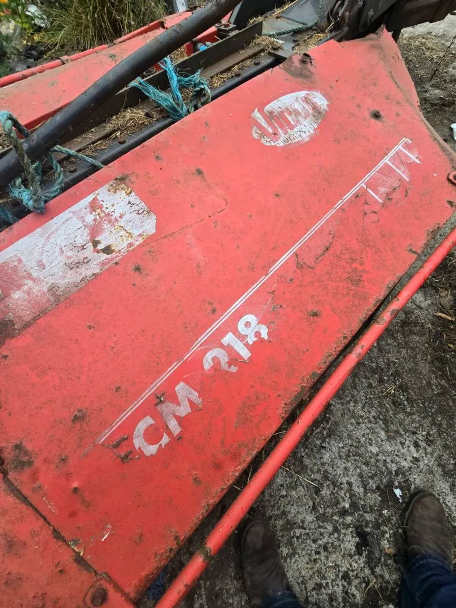 PARTS Needed Vicon Cm218 Drum Mower - Image 2