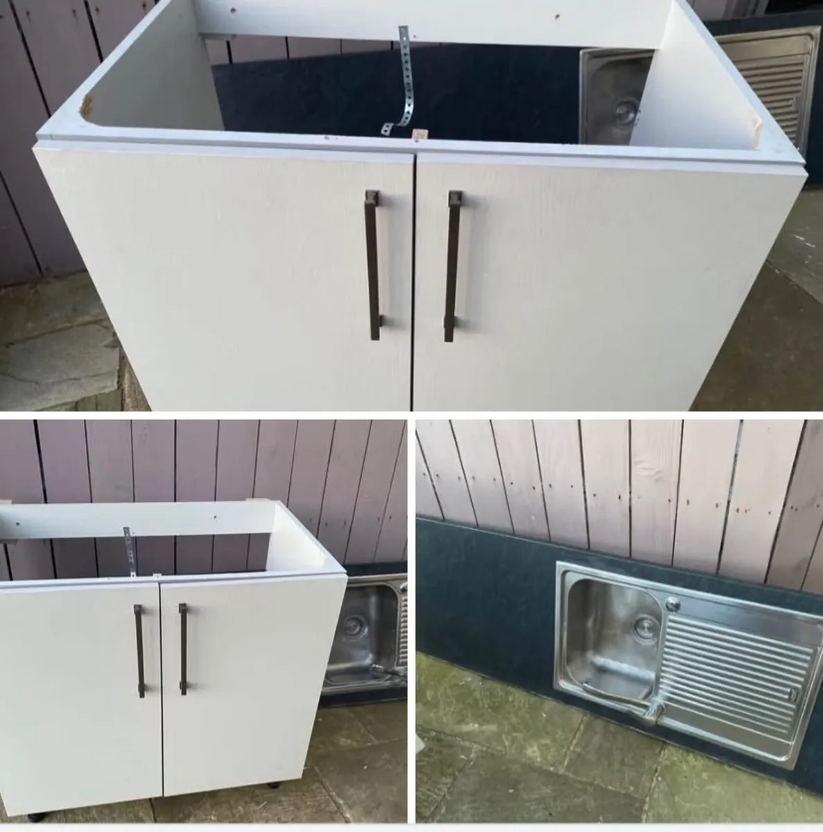 Kitchen Worktop,Sink (with tap and connections)