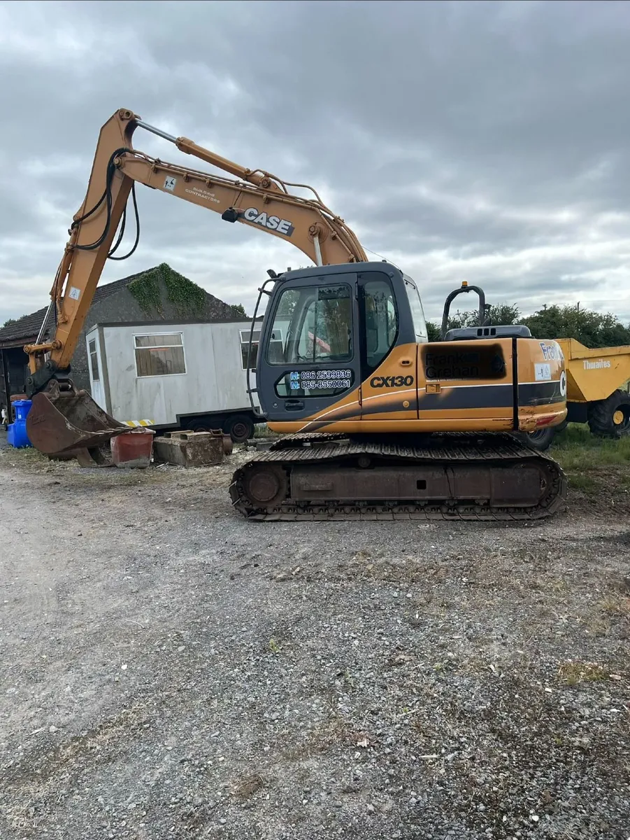 Case CX130 Tracked Excavator - Image 1