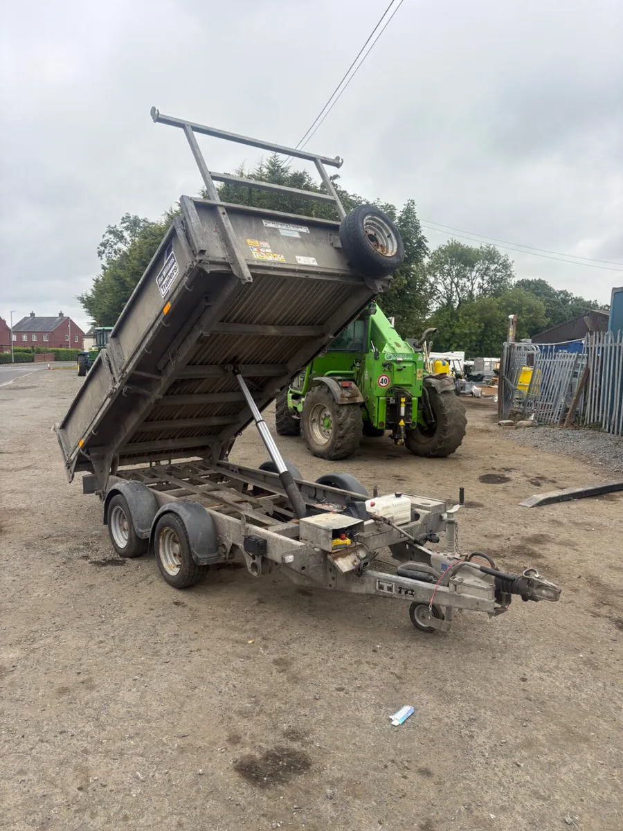 2020 Ifor Williams 10ft tipping trailer - Image 1