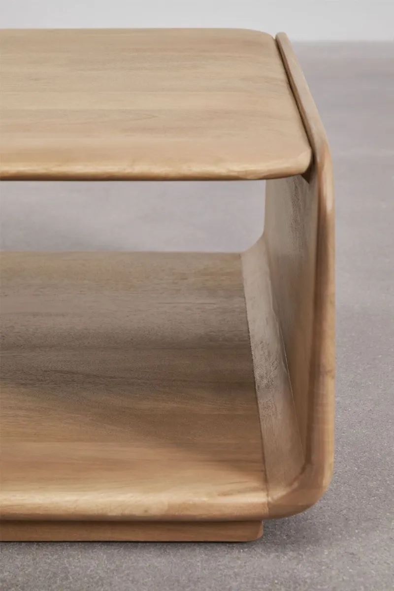 Sklum Large solid wood coffee table - Image 3