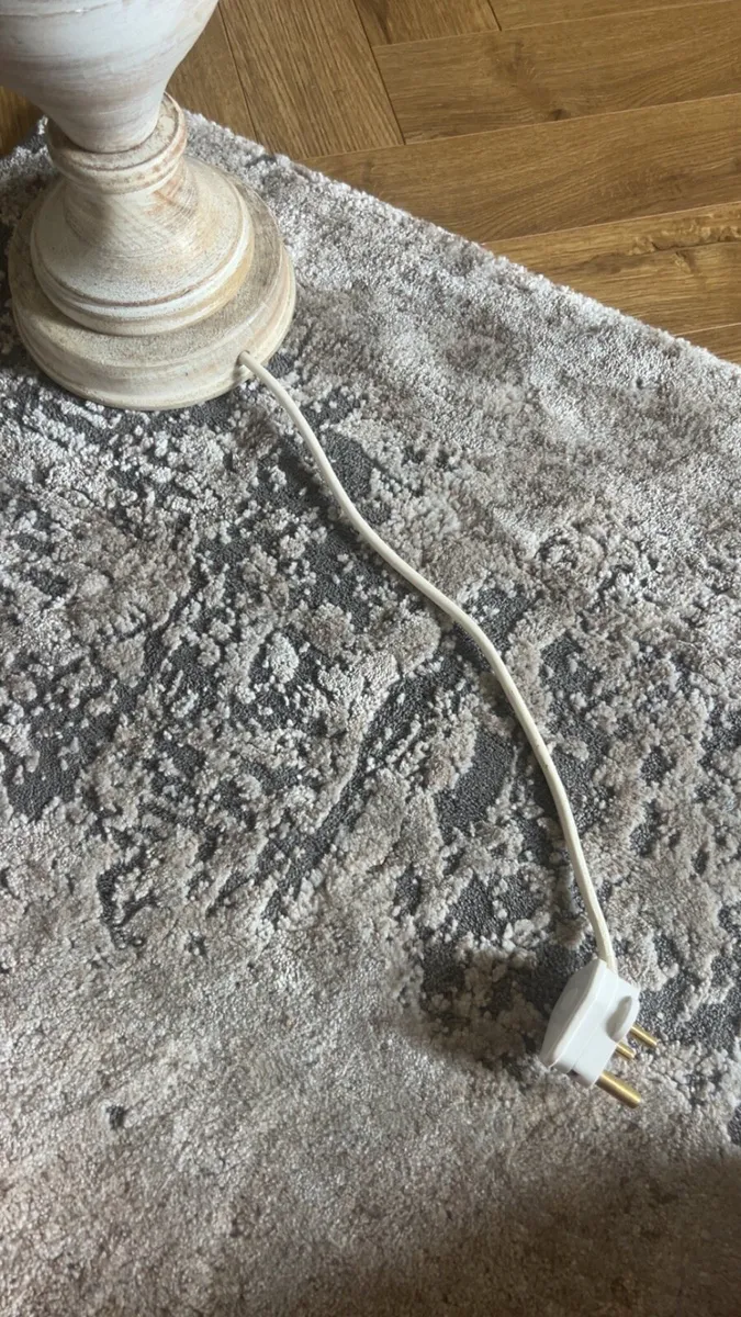 Ivory stone table lamp - Image 4