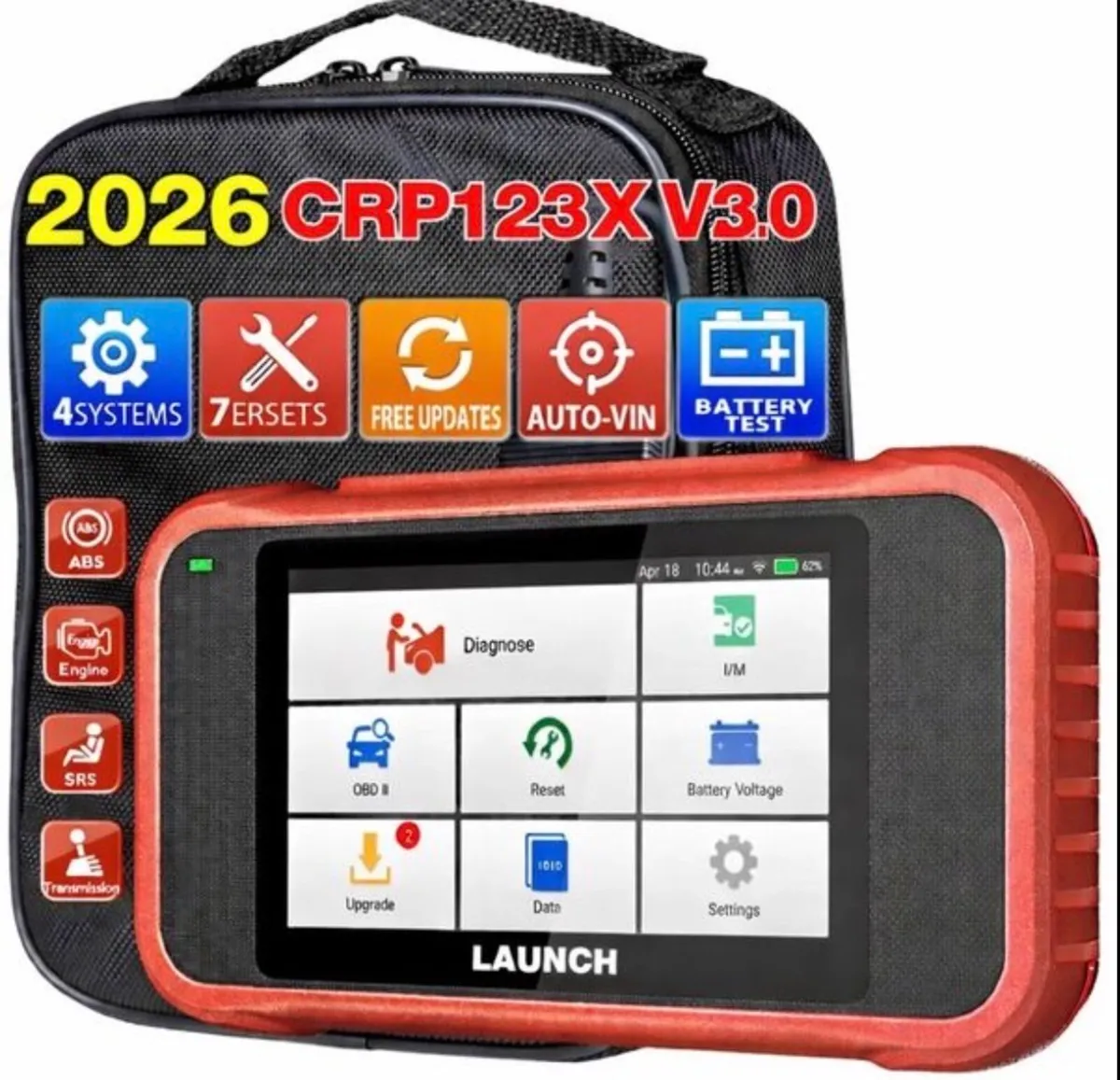 Professional car/van diagnostic  Launch 123x new - Image 2