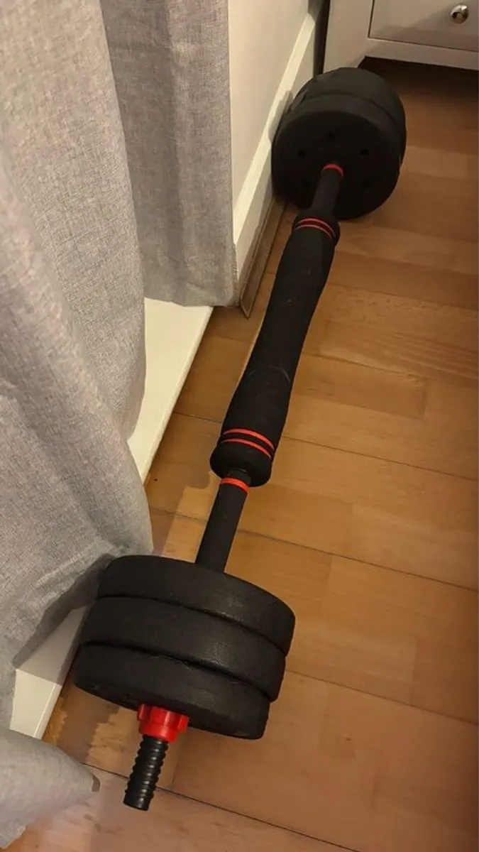 Adjustable Dumbbells Set 44 lb, 4 in 1 - Home Gym Fitness - Image 3