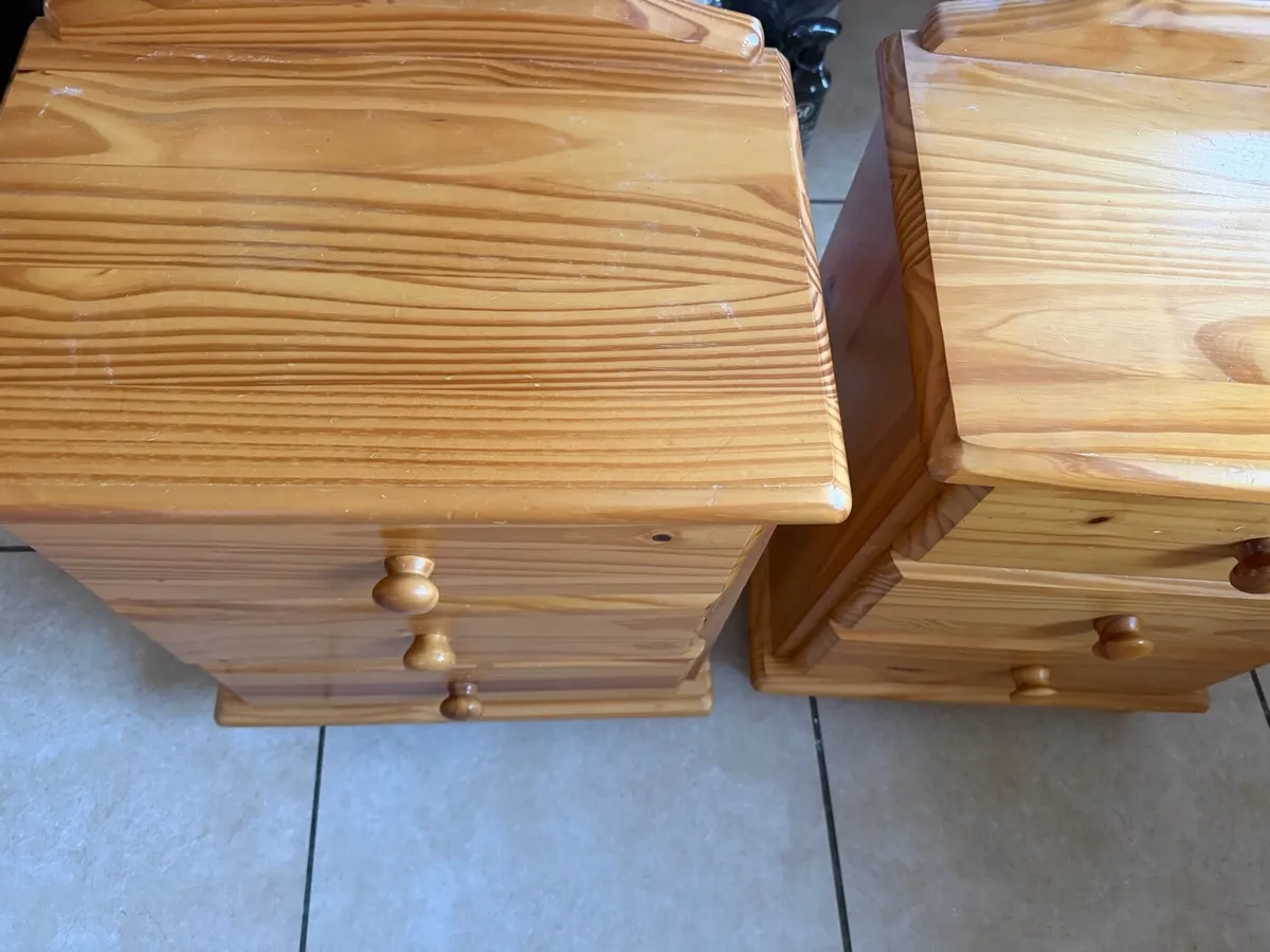 Bedside lockers - Image 2