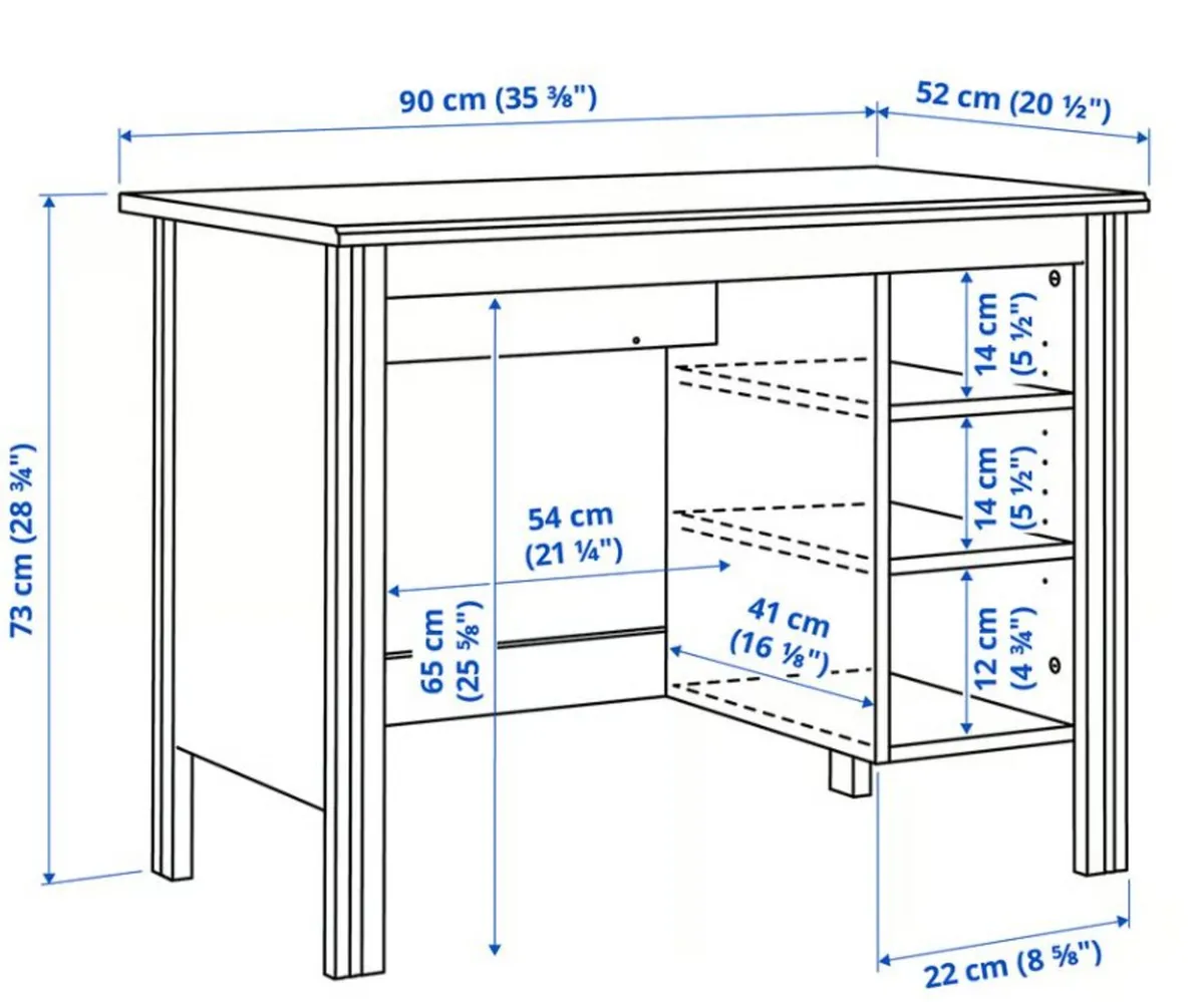 IKEA White Desk - Image 2