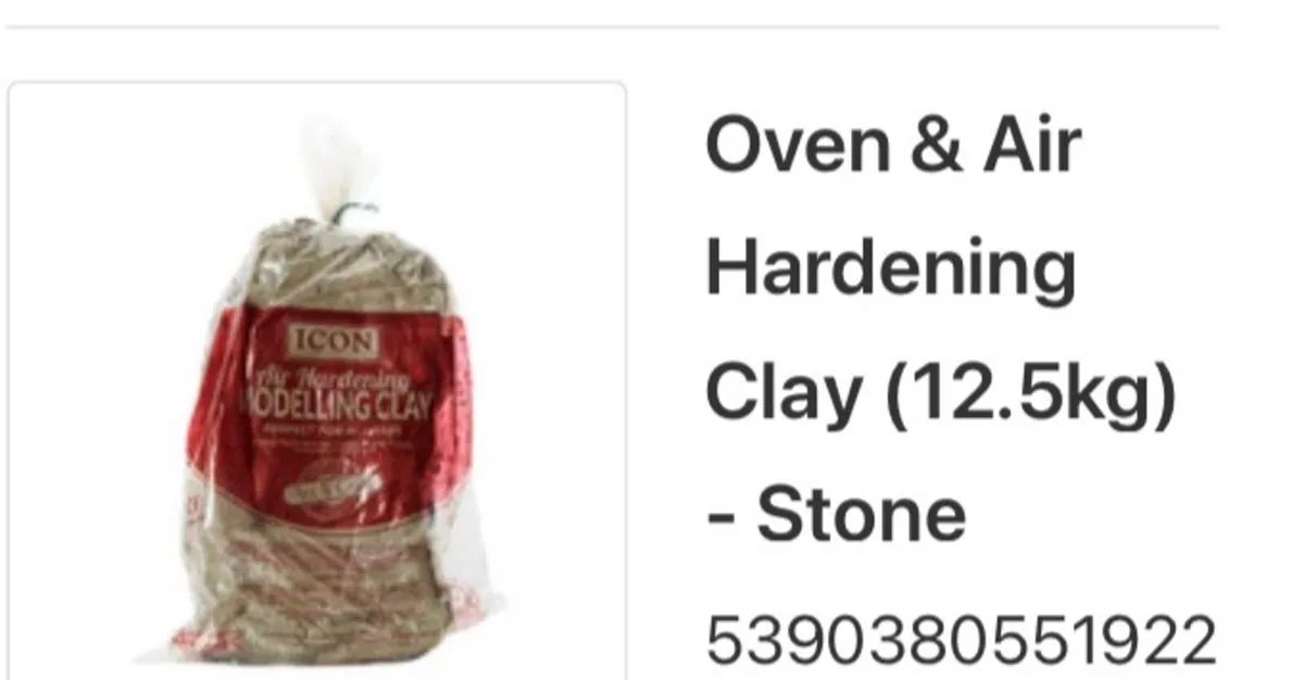 **New** Icon Oven & Air Hardening Modelling Clay - Image 2