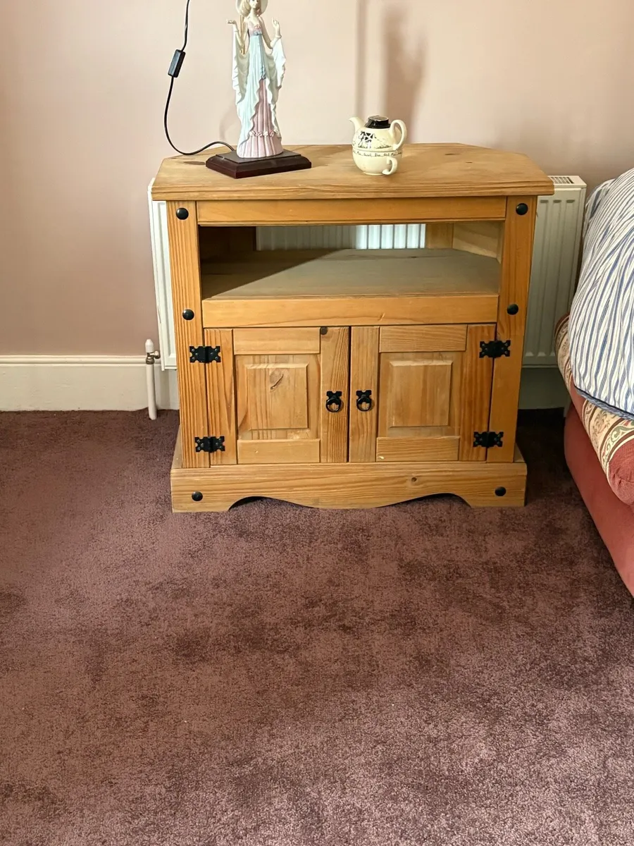Tv stand locker