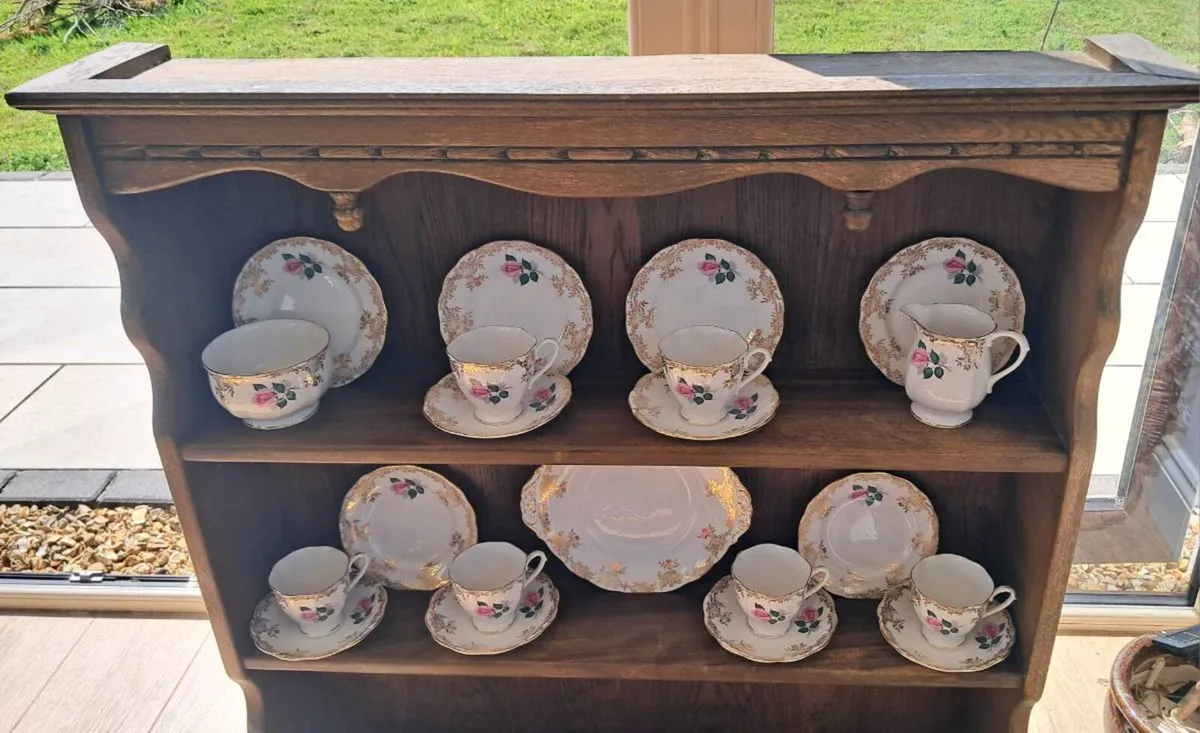 Fine bone china teaset - Image 3