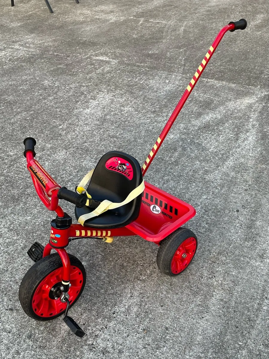 Toddler Tricycle with parent handle - Image 2