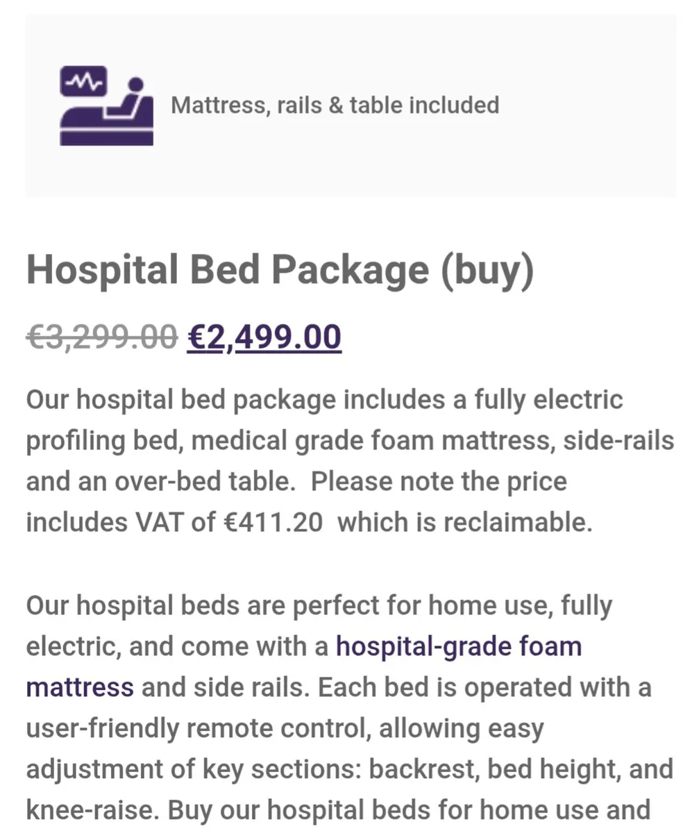 Electric Hospital Bed - Image 3