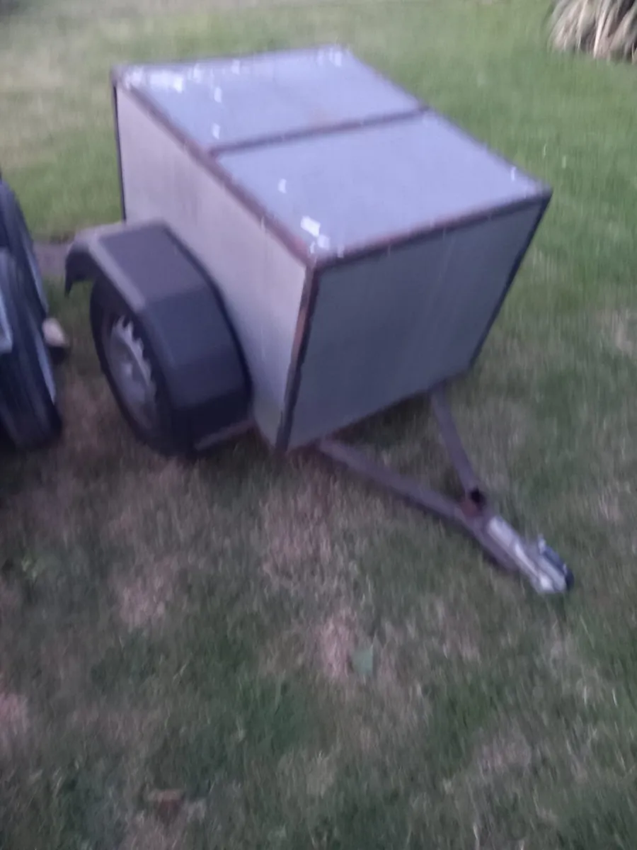 Galvanized trailer - Image 1