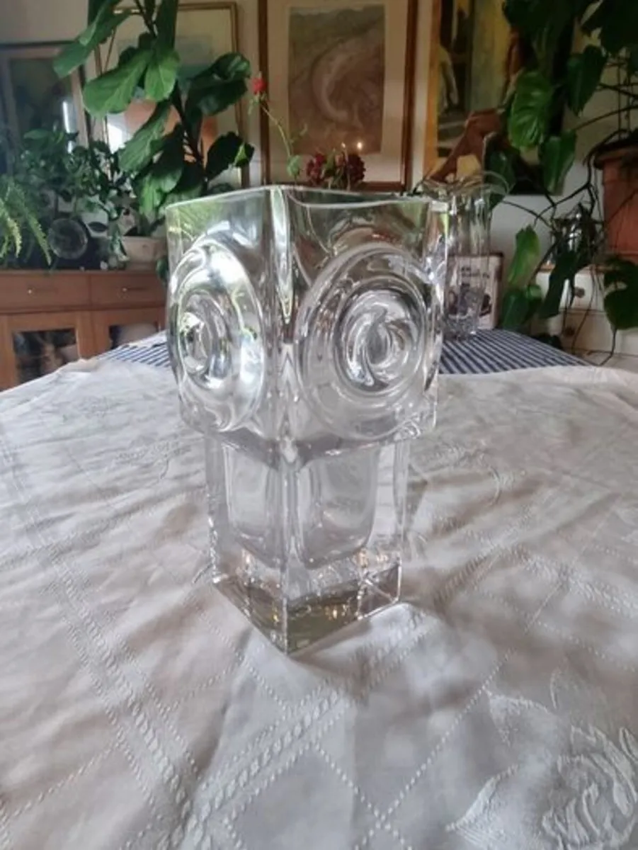 Swedish Vase by Bengt Edenfalk for Skruf Sweden - Image 3