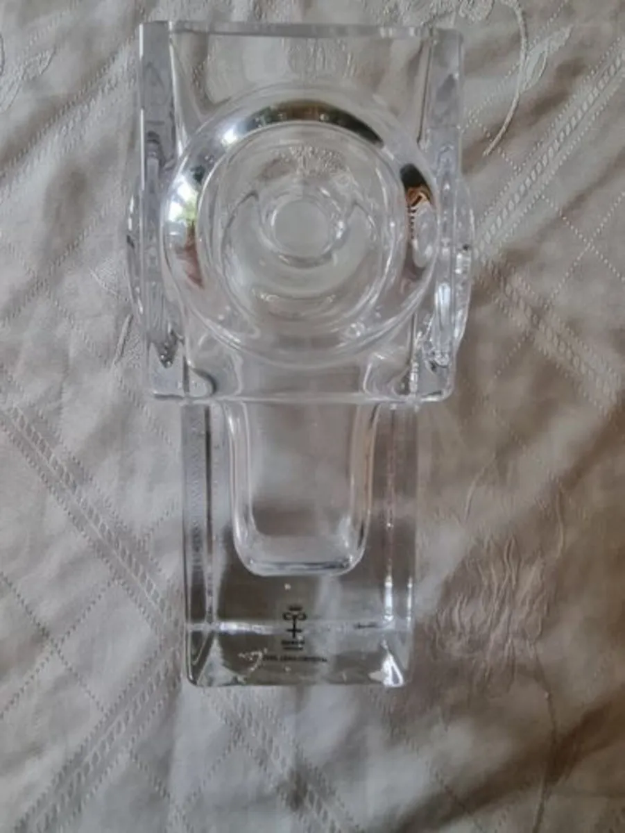 Swedish Vase by Bengt Edenfalk for Skruf Sweden - Image 4