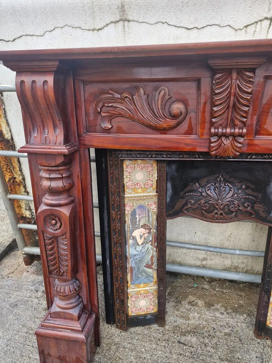 Fireplace Surround and Doors. - Image 1
