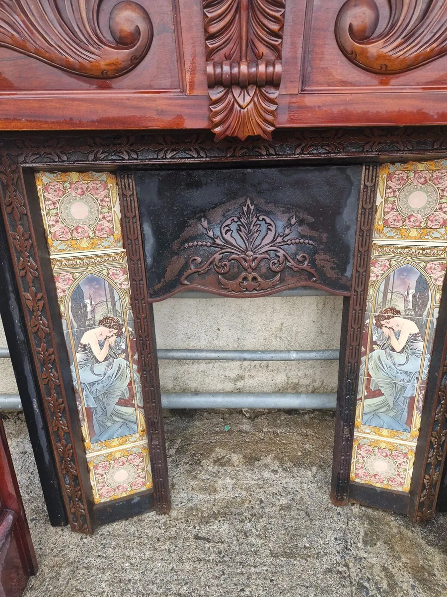 Fireplace Surround and Doors. - Image 4
