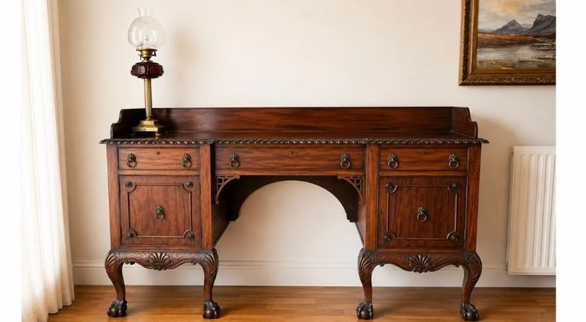 Antique Mahogany Sideboard - Image 1