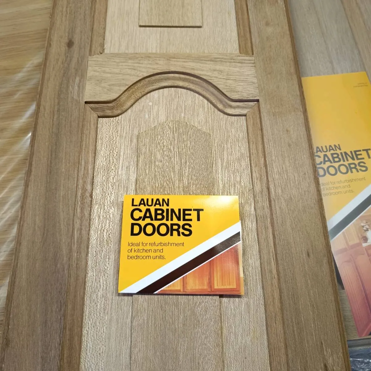 Hardwood Cabinet and Louvre doors - Image 2