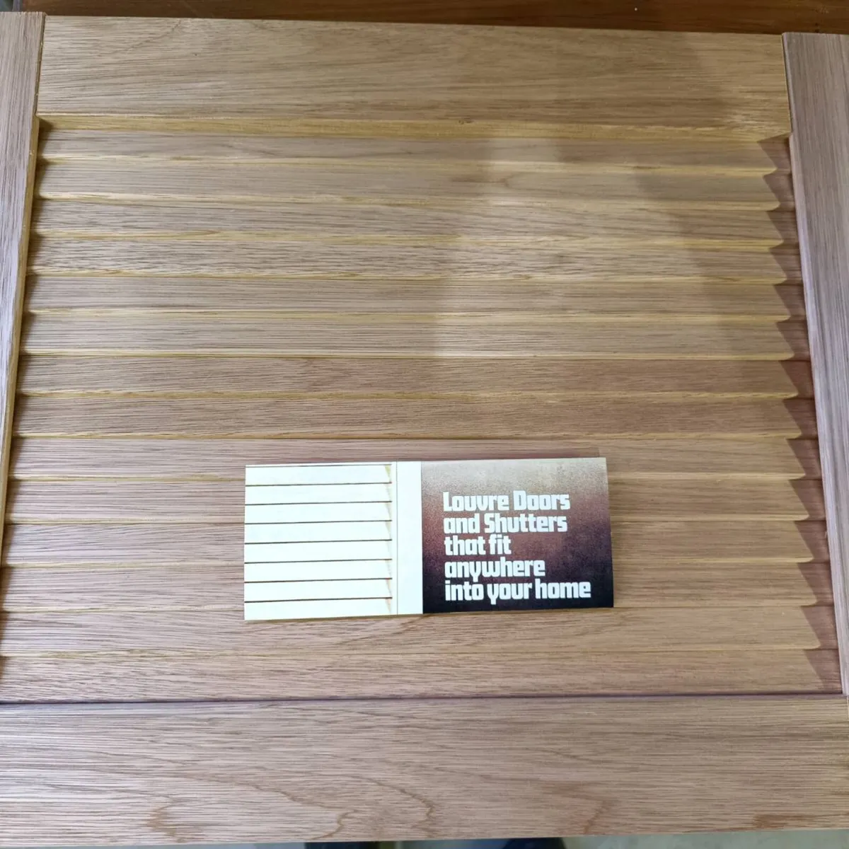 Hardwood Cabinet and Louvre doors - Image 3