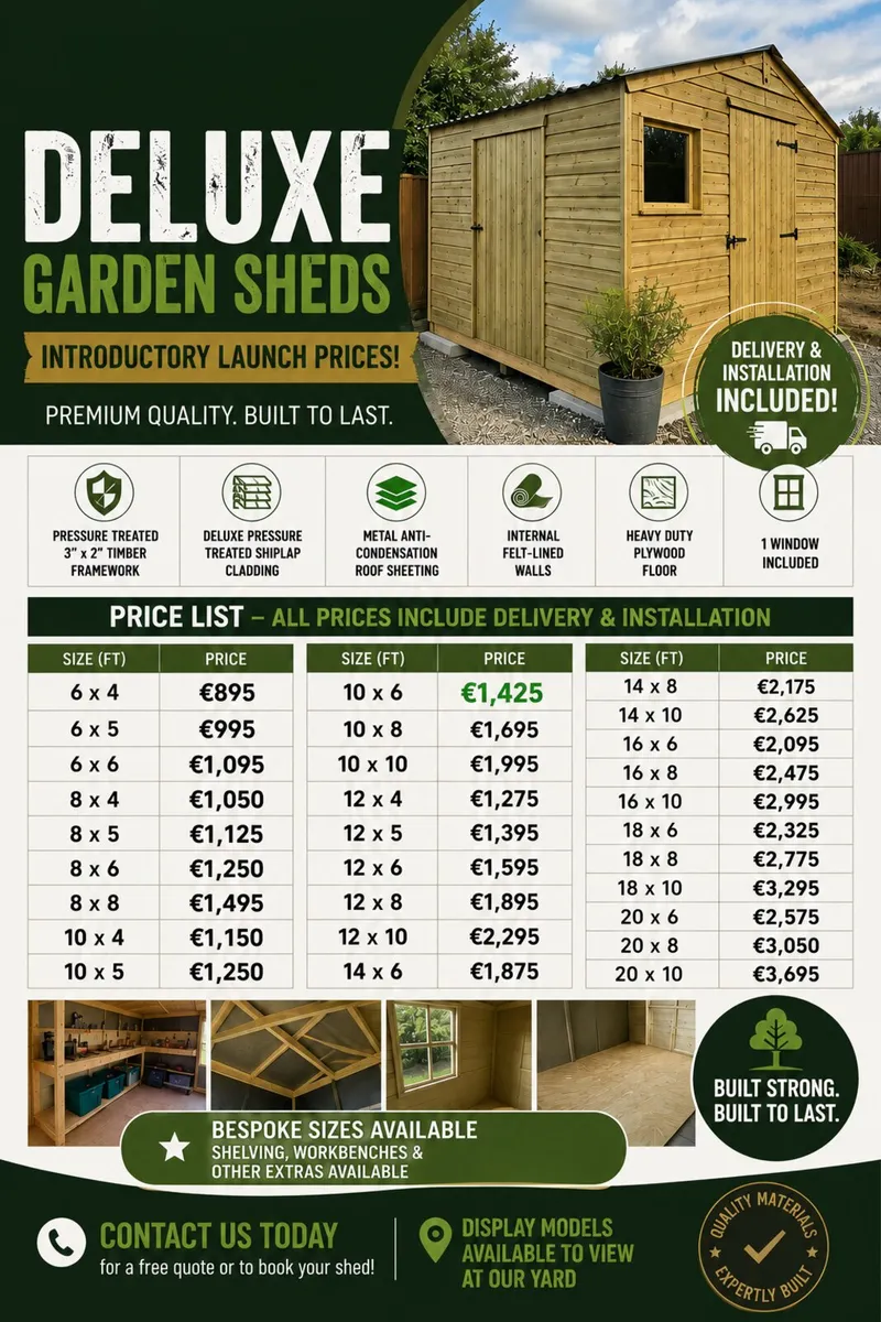 Garden Sheds - Image 1