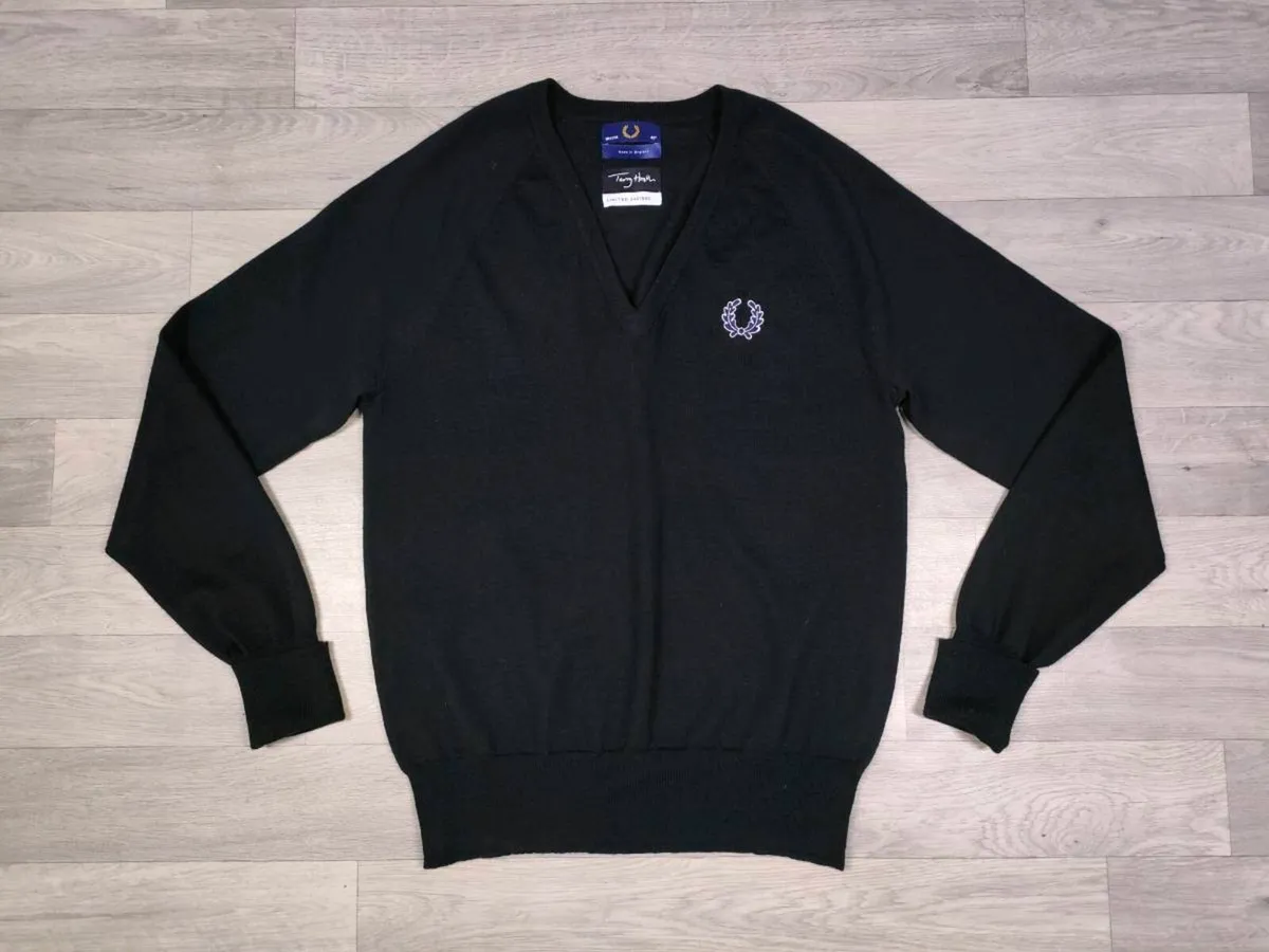Fred Perry Terry Hall Limited Lambswool Jumper M - Image 1