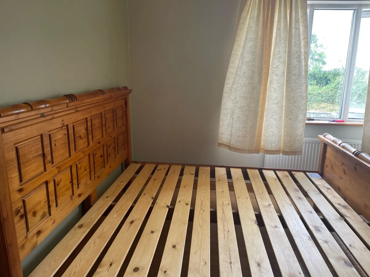 Super King Solid Pine Bed Frame - Image 3