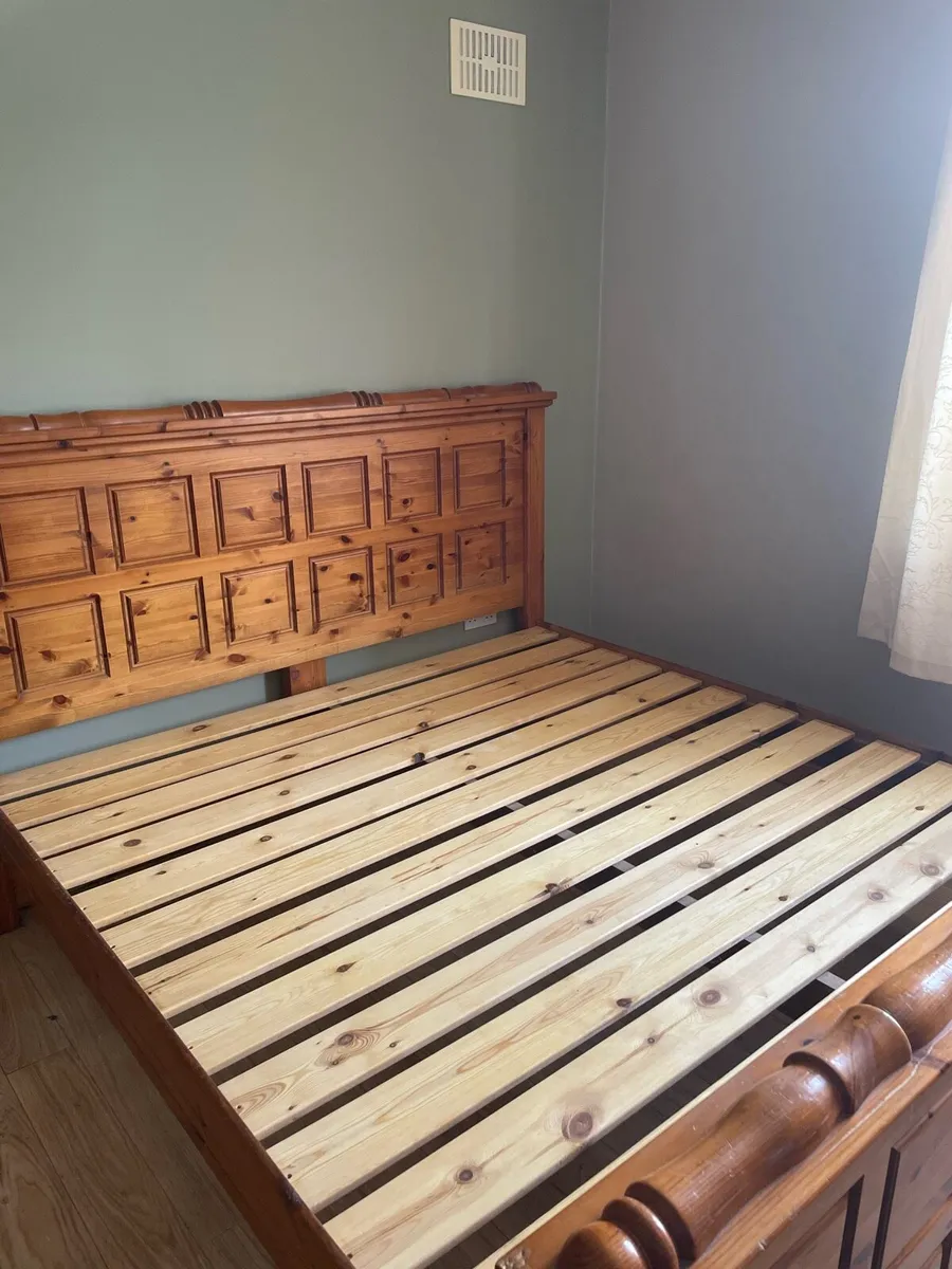 Super King Solid Pine Bed Frame - Image 4