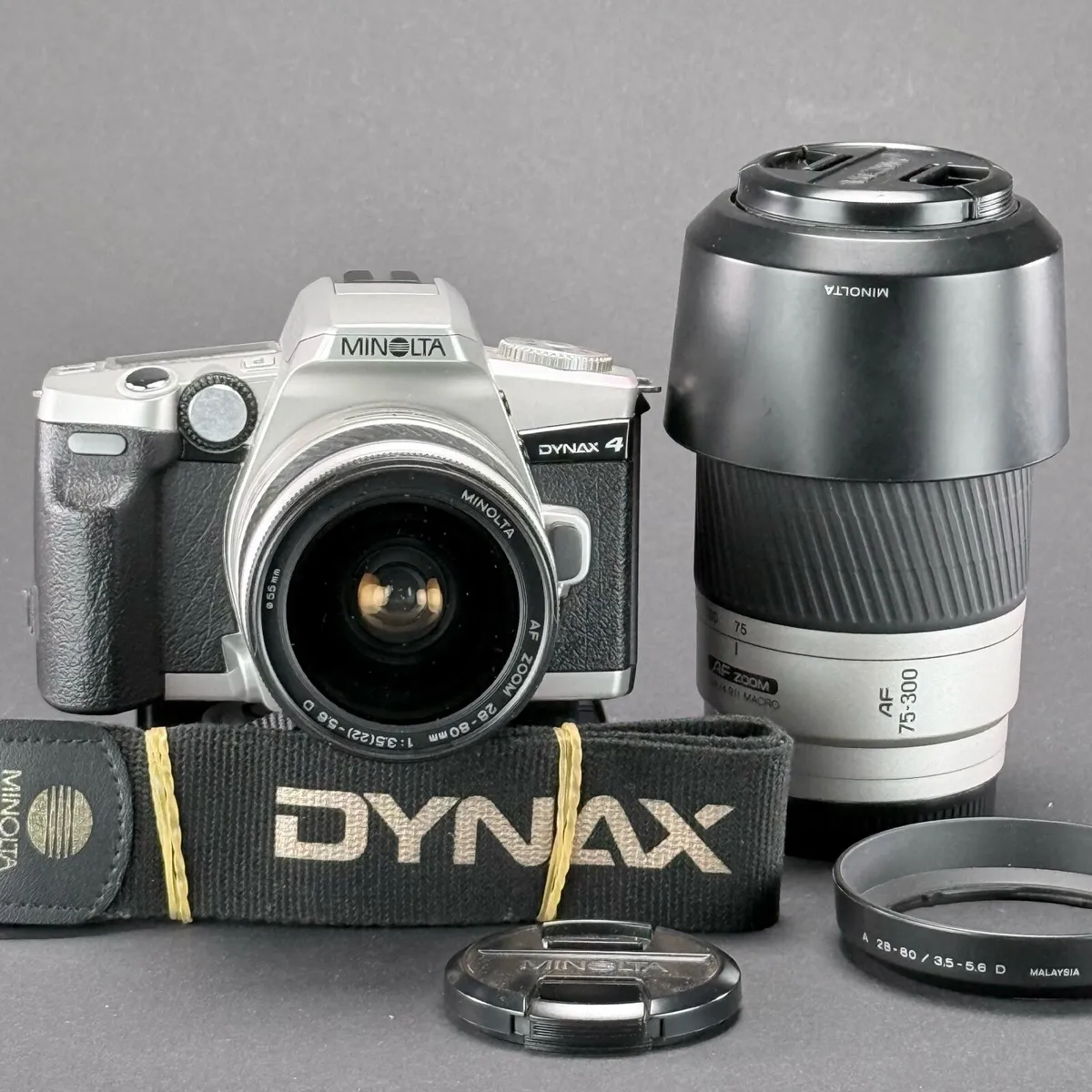 Minolta Dynax 4 / Maxxum 4 Film Camera kit - Image 4