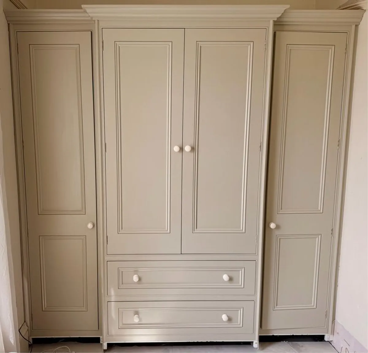 Bespoke Solid Oak Wardrobe Exceptional Quality - Image 1